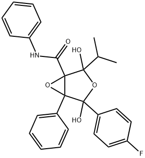 アトルバスタチンエポキシテトラヒドロフラン不純物 化学構造式
