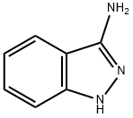 1H-インダゾール-3-アミン 化学構造式
