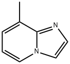 8-メチルイミダゾ[1,2-a]ピリジン 化学構造式