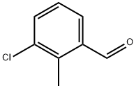 3-chloro-2-methylbenzaldehyde Structure