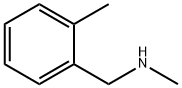N,2-二甲基苄胺, 874-33-9, 结构式