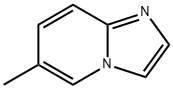 6-メチルイミダゾ[1,2-a]ピリジン 化学構造式