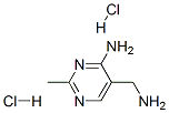 5-aminomethyl-2-methylpyrimidin-4-ylamine dihydrochloride Structure