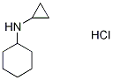 N-cyclohexyl-N-cyclopropylamine hydrochloride Structure