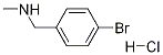 N-Methyl-4-bromobenzylamine Hydrochloride Structure