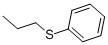 PHENYL N-PROPYL SULPHIDE Structure