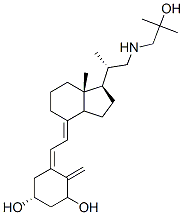 1,25-dihydroxy-23-azavitamin D3 Structure