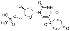 5-(4-benzoquinonyl)-2'-deoxyuridine 5'-phosphate Structure