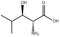 (2R,3R)-2-amino-3-hydroxy-4-methyl-valeric acid Structure