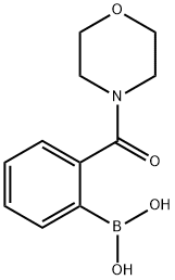 2-(MORPHOLIN-4-YLCARBONYL)BENZENEBORONIC ACID Structure