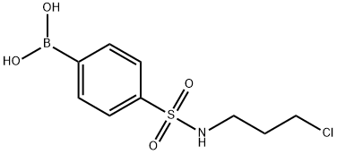 4-(N-(3-CHLOROPROPYL)SULFAMOYL)PHENYLBORONIC ACID price.