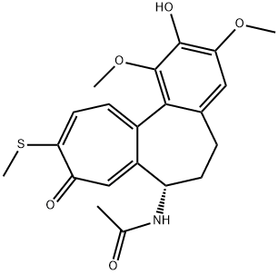 2-demethylthiocolchicine Structure