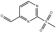 874279-27-3 2-甲砜基-4-嘧啶甲醛