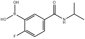 2-FLUORO-5-(ISOPROPYLCARBAMOYL)BENZENEBORONIC ACID|N-异丙基-3-硼-4-氟苯甲酰胺