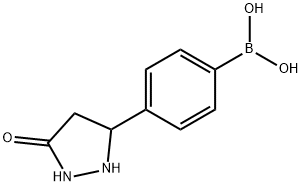 4-(5-OXOPYRAZOLIDIN-3-YL)PHENYLBORONIC ACID Structure