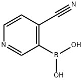 4-CYANOPYRIDIN-3-일보론산