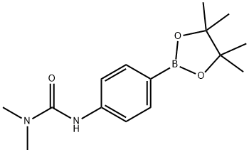 4-[(DIMETHYLCARBAMOYL)AMINO]BENZENEBORONIC ACID, PINACOL ESTER 95%4-(3-DIMETHYLUREIDO)BENZENEBORONIC ACID, PINACOL ESTER price.