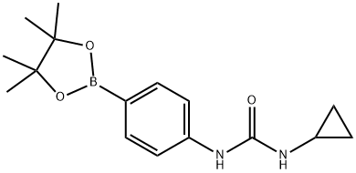 1-CYCLOPROPYL-3-[4-(4,4,5,5-TETRAMETHYL-1,3,2-DIOXABOROLAN-2-YL)PHENYL]UREA