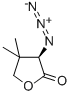 (R)-3-AZIDO-4,4-DIMETHYLDIHYDROFURAN-2(3H)-ONE Struktur