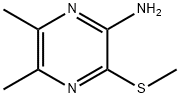 Pyrazinamine, 5,6-dimethyl-3-(methylthio)- (9CI) Structure
