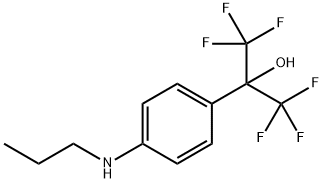 1,1,1,3,3,3-HEXAFLUORO-2-((4-PROPYLAMINO)PHENYL)PROPAN-2-OL,874479-45-5,结构式
