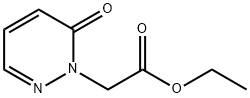 ETHYL (6-OXOPYRIDAZIN-1(6H)-YL)ACETATE 结构式
