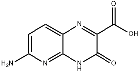 6-AMINO-3-HYDROXY-PYRIDO[2,3-B]PYRAZINE-2-CARBOXYLIC ACID Structure