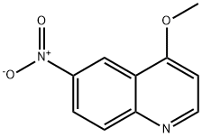 4-METHOXY-6-NITROQUINOLINE Structure