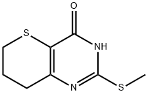 7,8-Dihydro-2-(methylthio)-3H-thiopyrano[3,2-d]pyrimidin-4(6H)-one