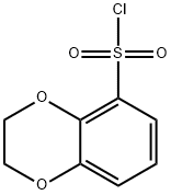 2,3-DIHYDRO-1,4-BENZODIOXINE-5-SULFONYL CHLORIDE,97% Struktur