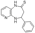 4-Phenyl-1,3,4,5-tetrahydro-2H-pyrido(2,3-b)(1,4)diazepine-2-thione Structure