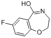 7-FLUORO-2,3-DIHYDROBENZO[F][1,4]OXAZEPIN-5-OL Structure
