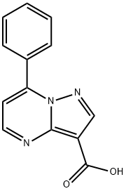 7-phenylpyrazolo[1,5-a]pyrimidine-3-carboxylic acid Structure