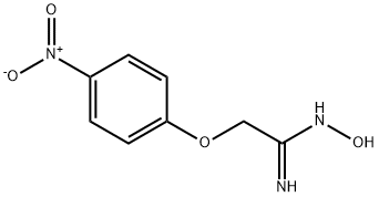 (1Z)-N'-hydroxy-2-(4-nitrophenoxy)ethanimidamide Structure