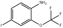 4-Iodo-2-trifluoromethoxyaniline Struktur