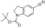 5-氰基吲哚啉-1-羧酸叔丁酯, 874841-30-2, 结构式