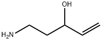 5-氨基-1-戊烯-3-醇 结构式
