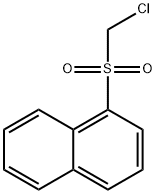 1-[(CHLOROMETHYL)SULFONYL]NAPHTHALENE Struktur