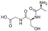 alanyl-seryl-glycine Structure
