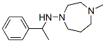 4-methyl-N-(1-phenylethyl)-1,4-diazepan-1-amine Structure