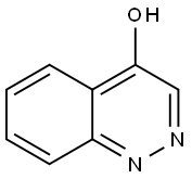 4-ヒドロキシシンノリン 化学構造式