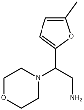 2-(5-METHYL-2-FURYL)-2-MORPHOLIN-4-YLETHANAMINE Structure