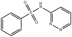 Benzenesulfonamide, N-3-pyridazinyl- (7CI) Struktur