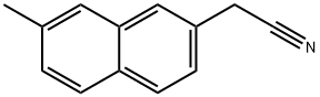 2-Naphthaleneacetonitrile, 7-methyl- Structure
