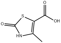 5-Thiazolecarboxylic  acid,  2,3-dihydro-4-methyl-2-oxo- Structure