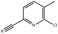 6-氯-5-甲基-2-氰基吡啶, 875293-89-3, 结构式