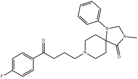 N-メチルスピペロン 塩酸塩 化学構造式