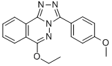 1,2,4-Triazolo(3,4-a)phthalazine, 6-ethoxy-3-(4-methoxyphenyl)- Structure