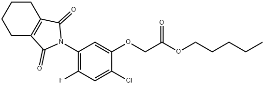 FLUMICLORAC-PENTYL Structure