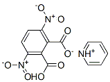 3,6-dinitrophthalic acid monopyridinium salt Structure